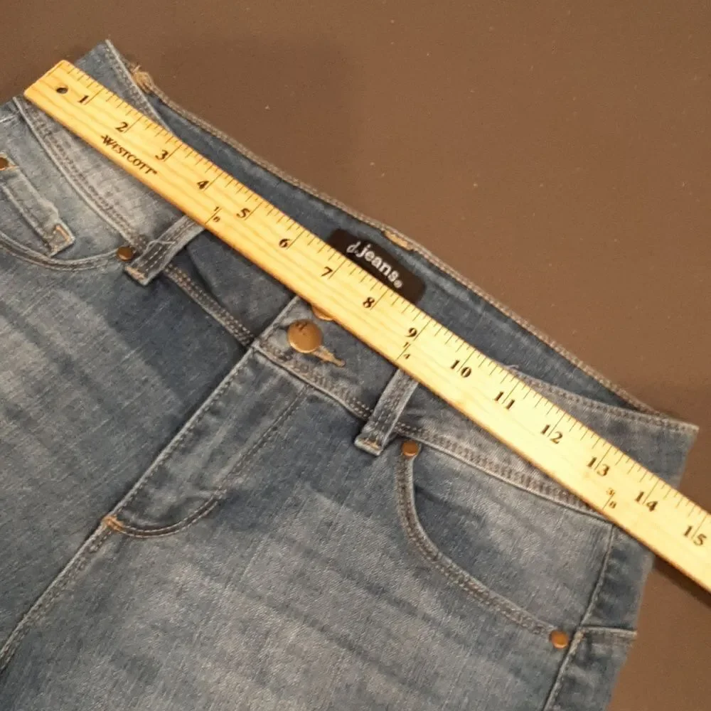 D. JEANS Denim Bermuda Shorts